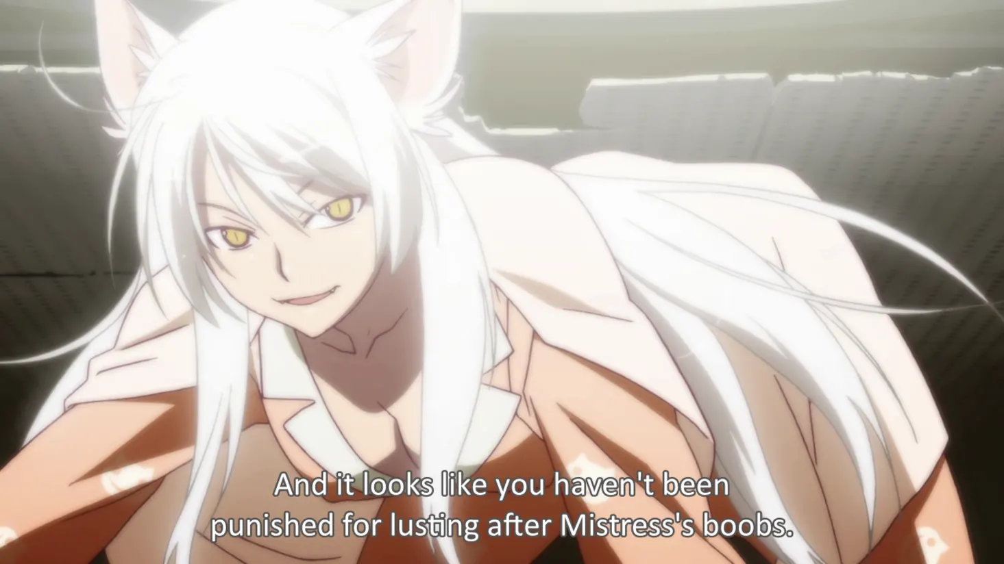 Tsubasa Cat - punishing the objectifying male gaze, to the delight of otaku-masochists everywhere.