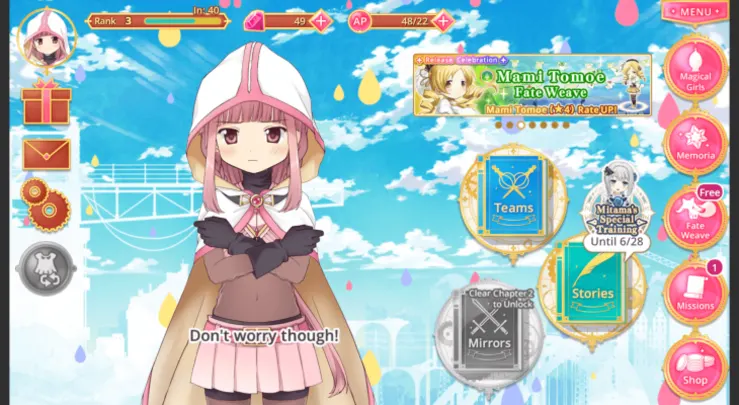 This is the Magia Record’s new main character Iroha. She’s not from the Gacha so she’s UNTAINTED by avarice.