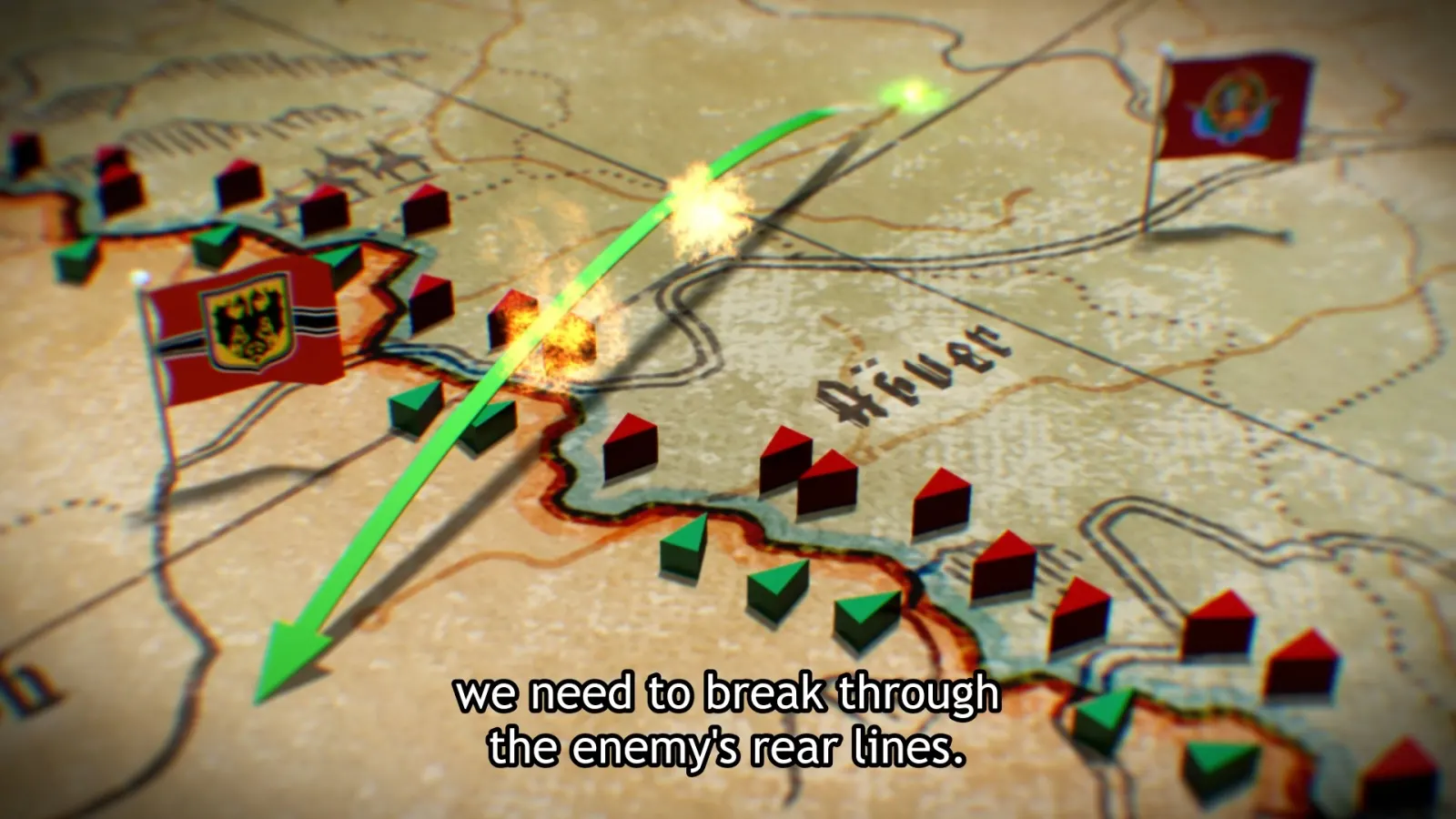 STRATEGY because this is a SERIOUS WAR FILM
