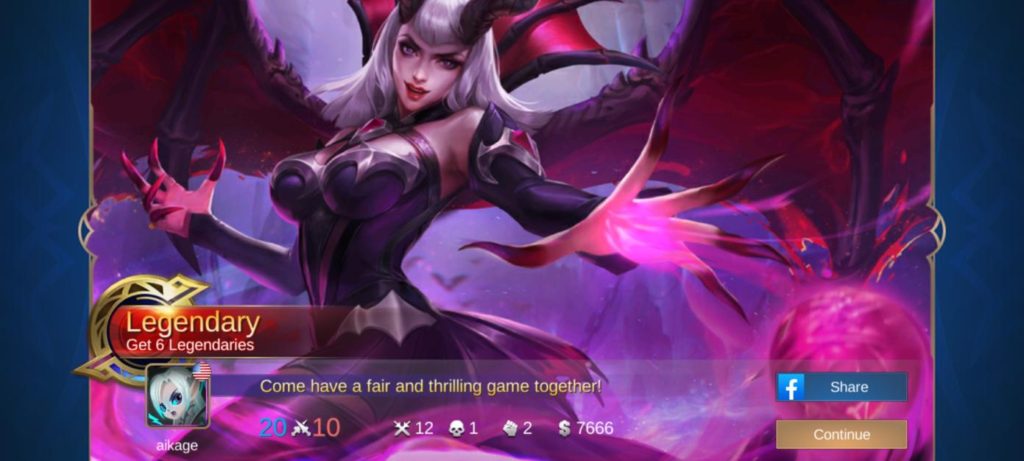 The hero Alice from Mobile Legends Bang Bang