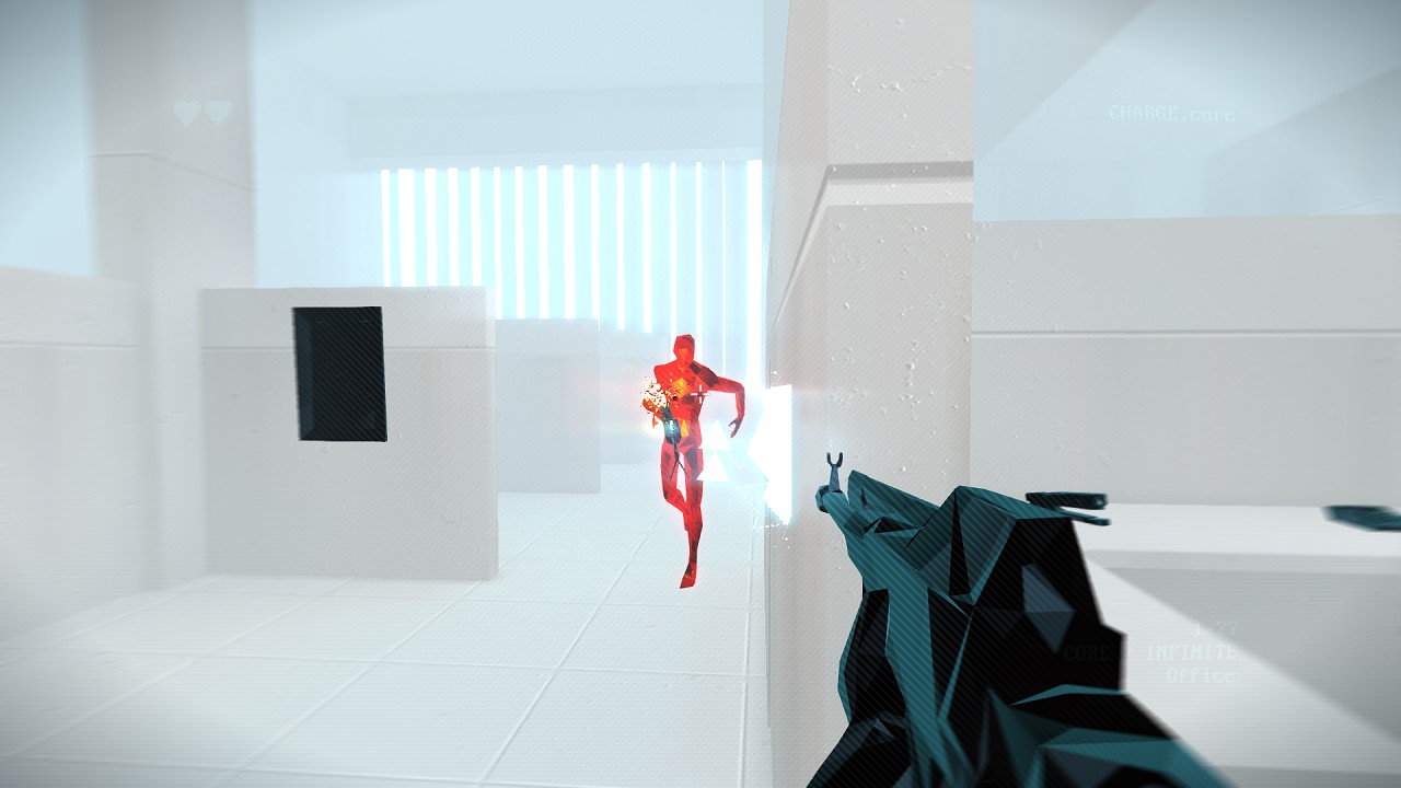Screenshot of gameplay from Superhot: Mind Control Delete