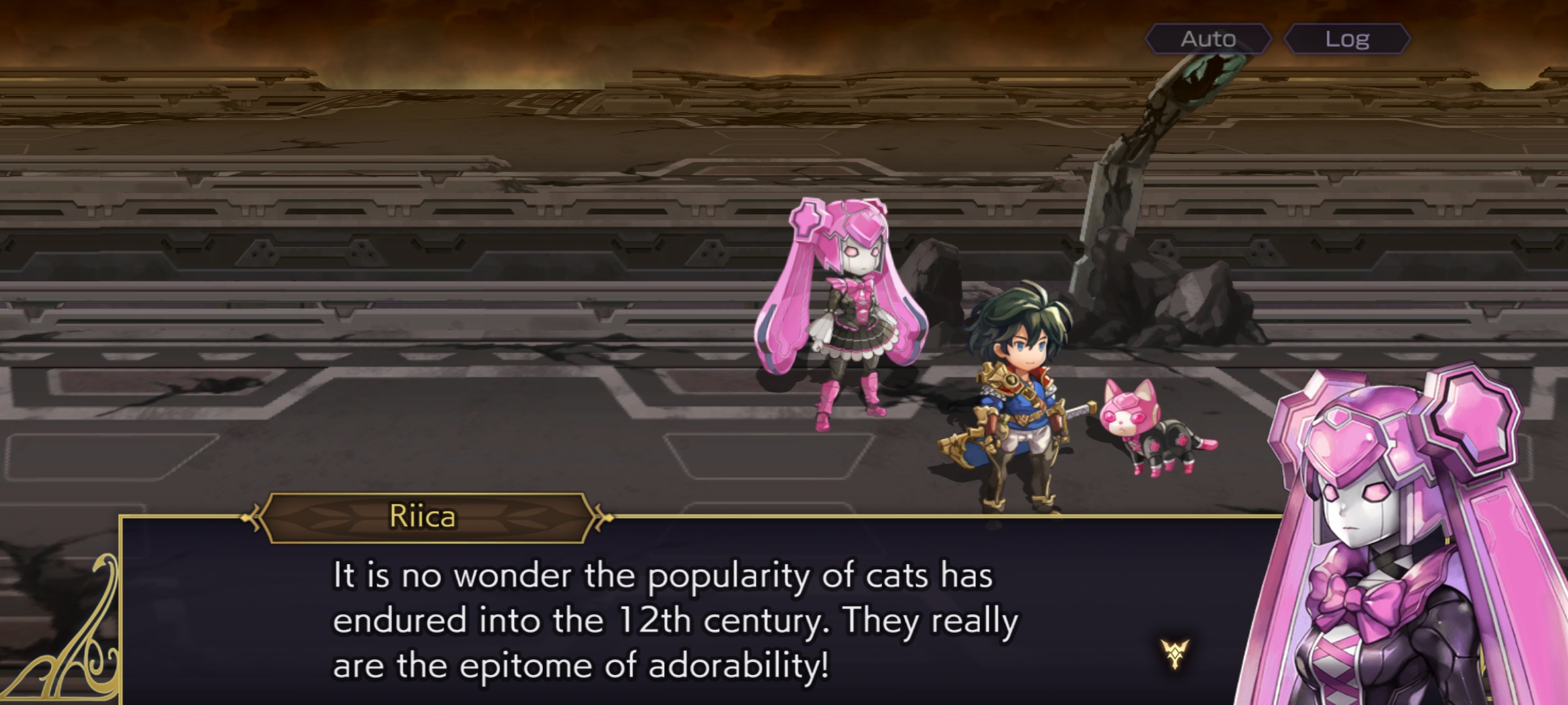 screenshot of the game another eden