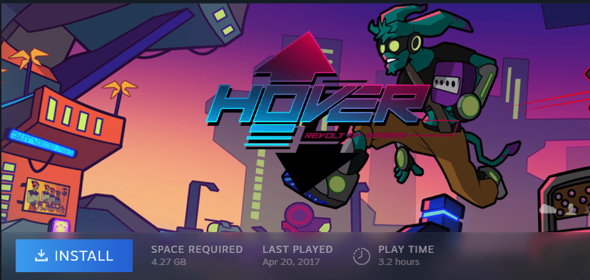 Image of Steam banner for Hover